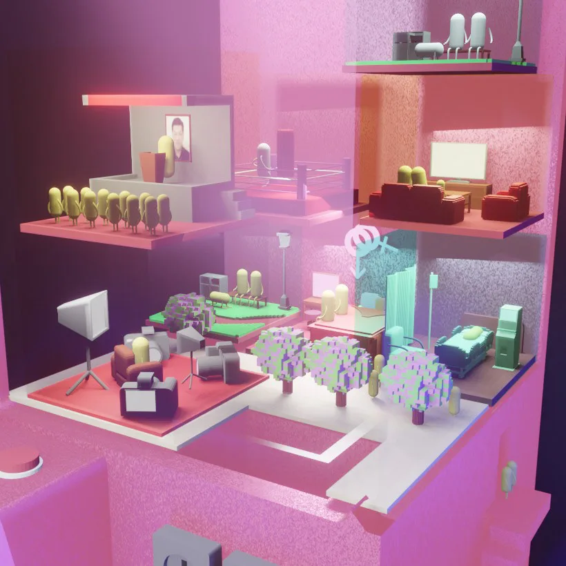 3D Modeling — Claw Machine