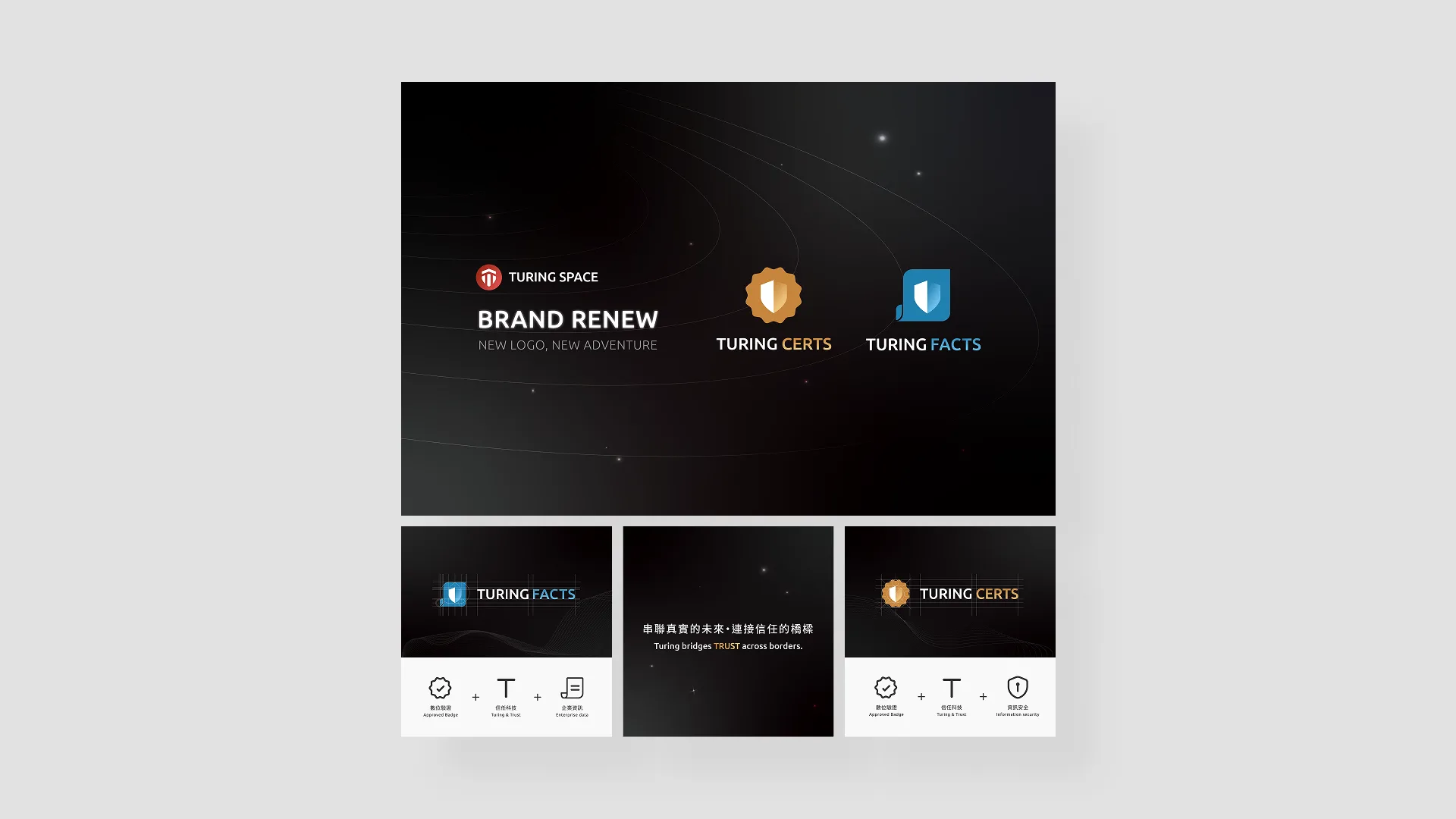 Brand Visual Identity — Turing Space