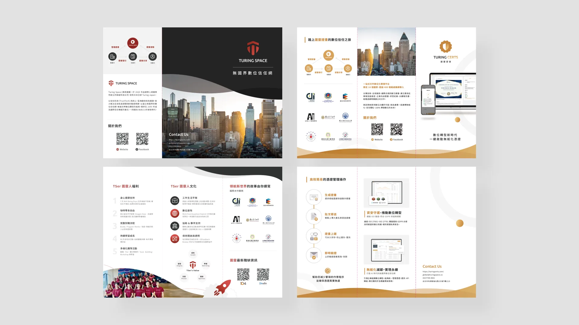 Brand Visual Identity — Turing Space